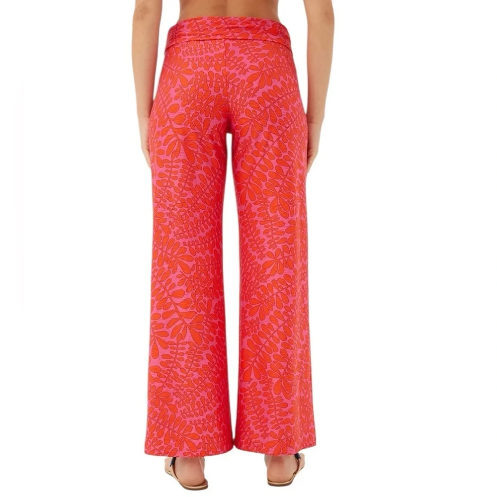 NWT Trina Turk Trellis Vibrant Patterned Coverup Pants